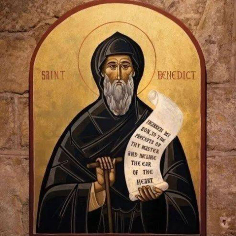 What is Saint Benedict?