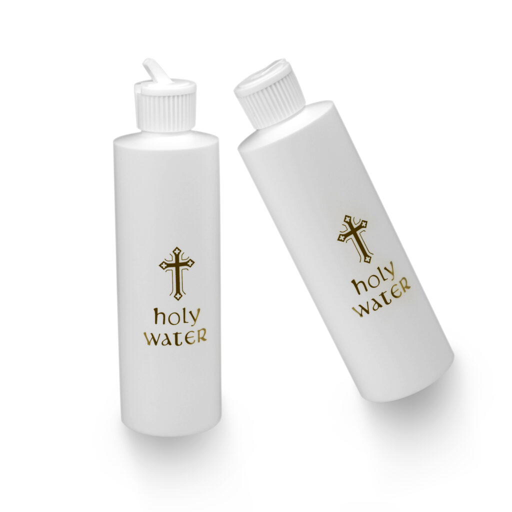 Holy water bottle