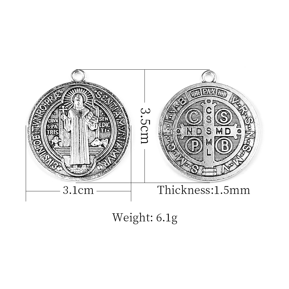 Saint Benedict pendant