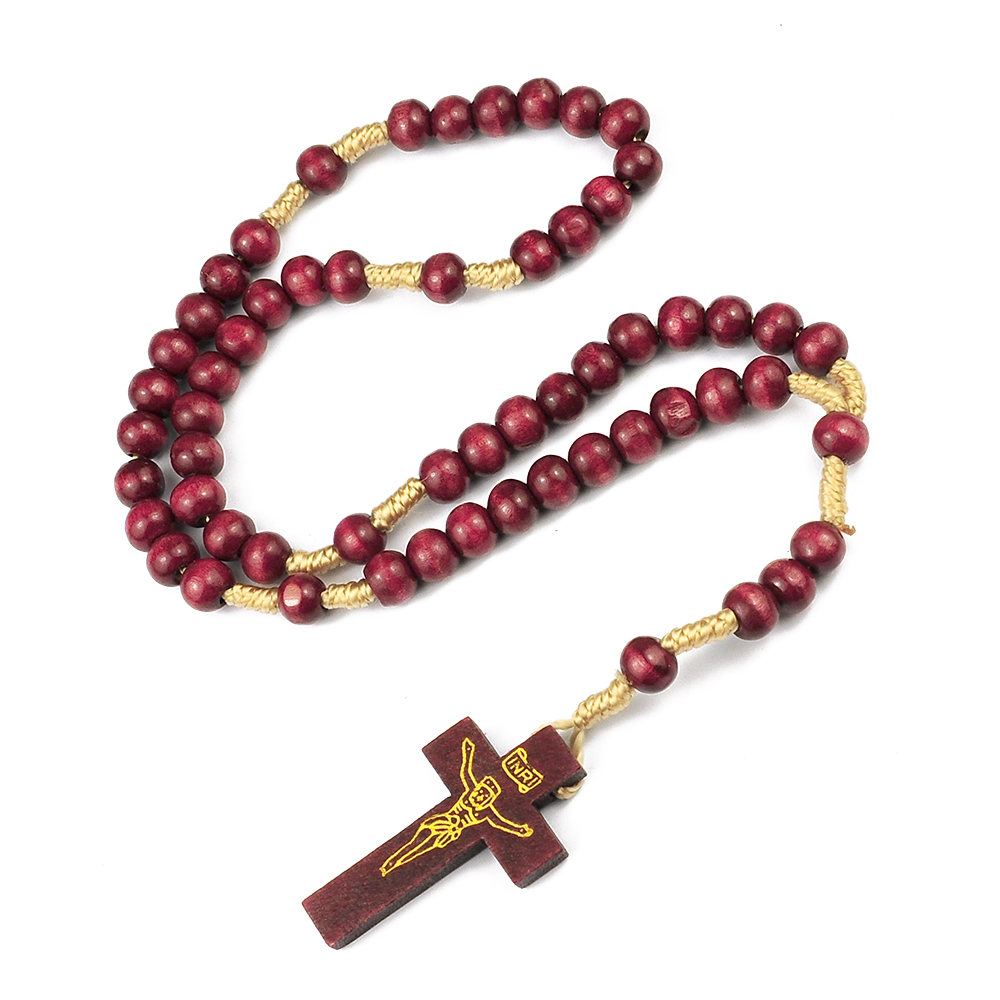 Natural Wood rosary