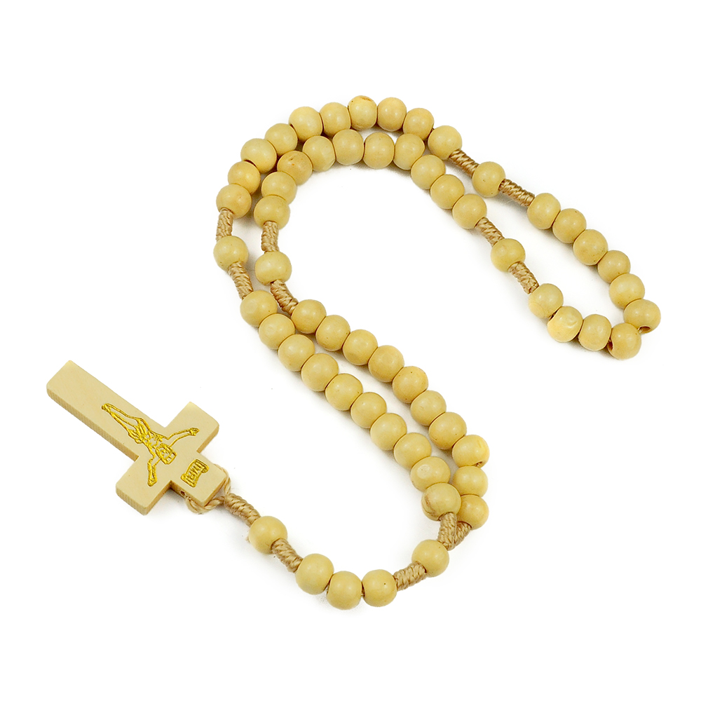 Natural Wood rosary
