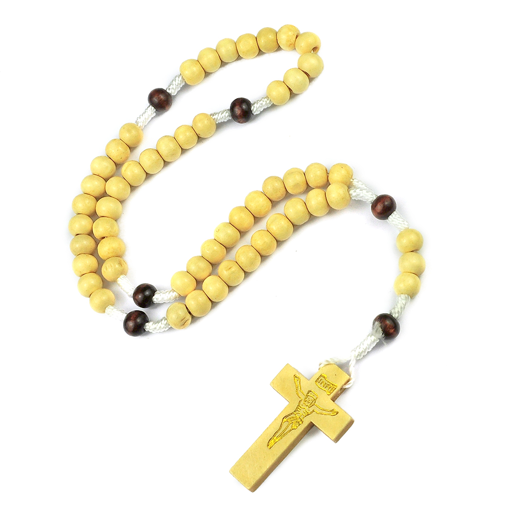 Natural Wood rosary