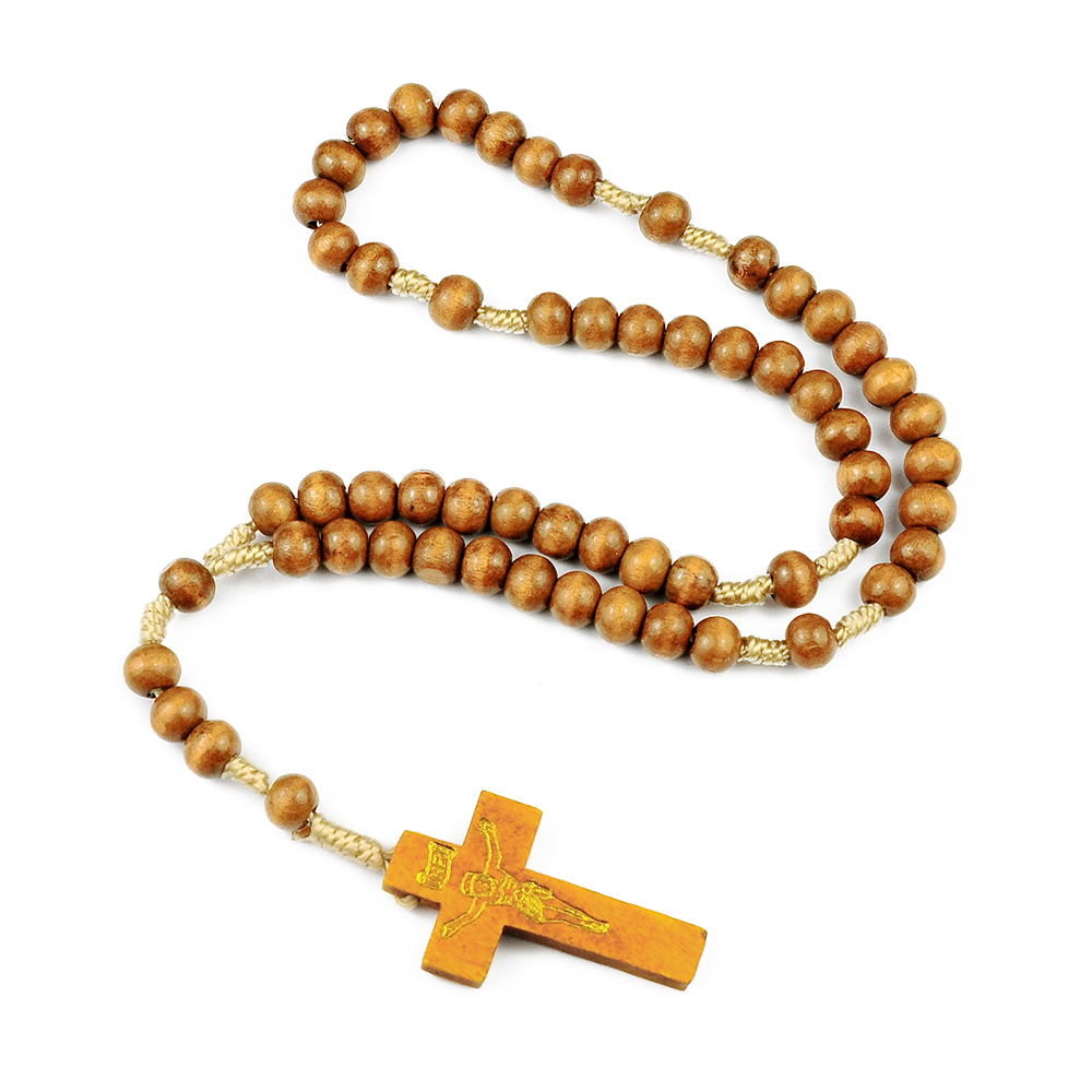 Natural Wood rosary