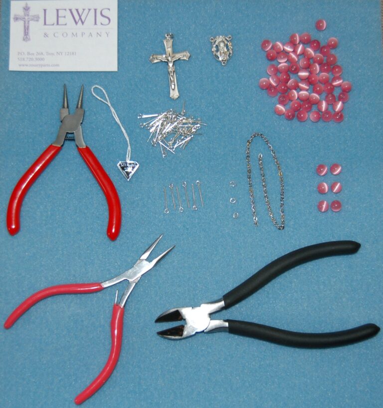 How to Make a Rosary:A Simple 9-Pin Craft