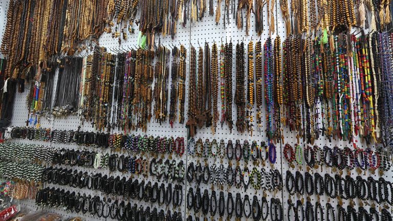 Catholic rosary natural wood beads wholesale supplier China