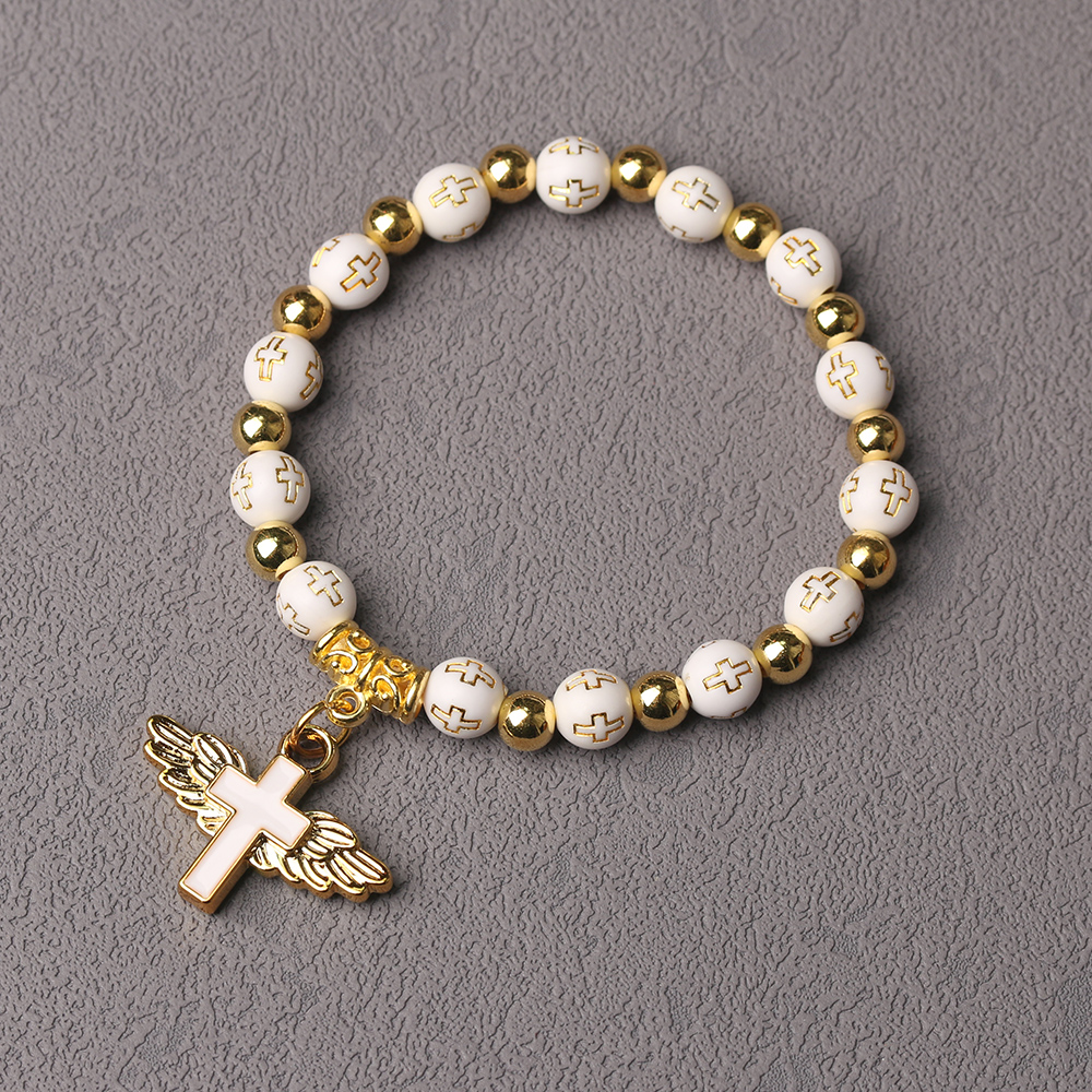 Angel First Communion Baptism Bracelet