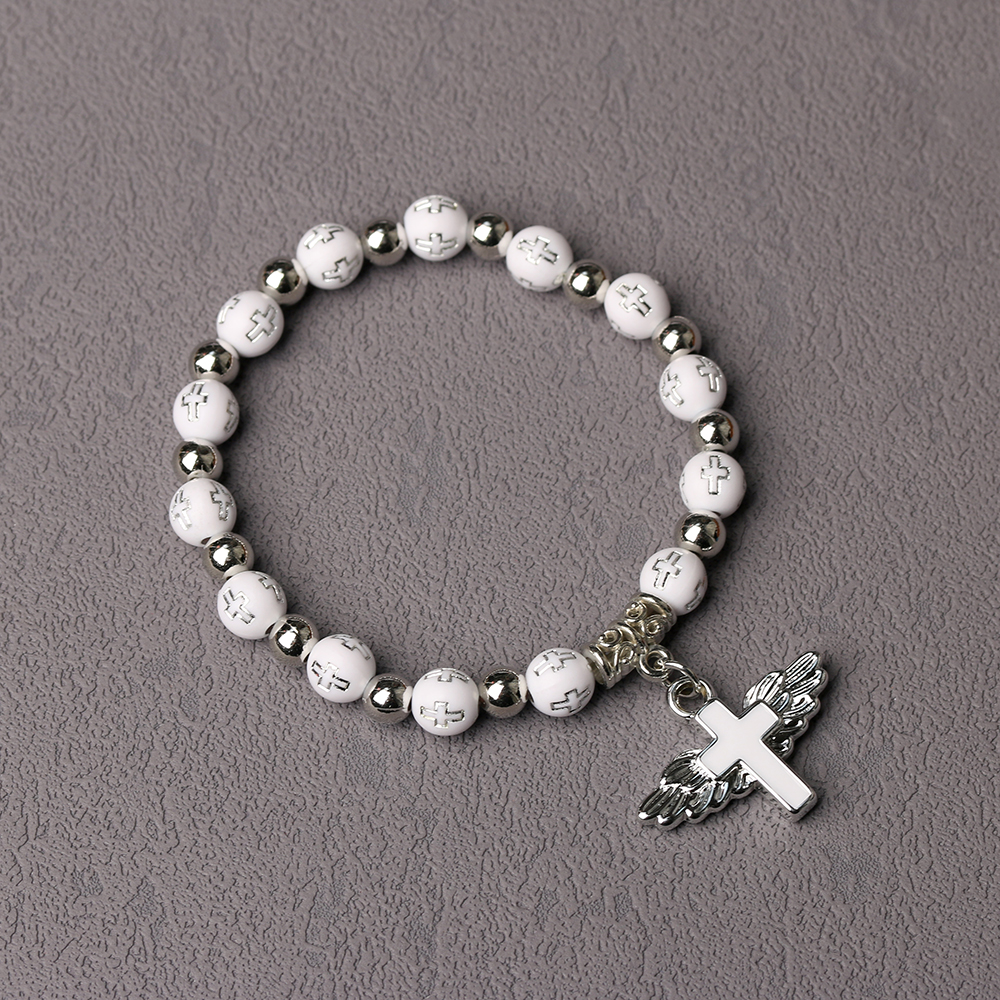 Angel First Communion Baptism Bracelet